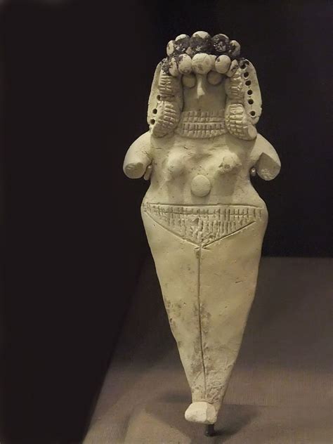 Ceramic Nude Female Figurine From Tell Asmar Trench D Isin Larsa Period 2000 1800 Bce A Photo