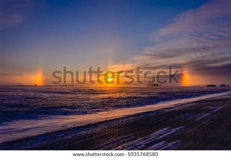 Saskatchewan Canada Winter Landscape Snowy Cold Stock Photo (Edit Now ...