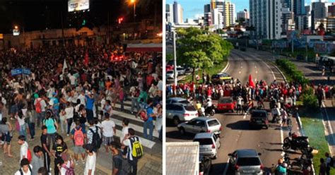 G1 RevoltadoBusao Grito Da Seca E MST Se Unem Para Protestar Em