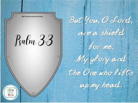 The Lord Is A Shield Bible Fun For Kids