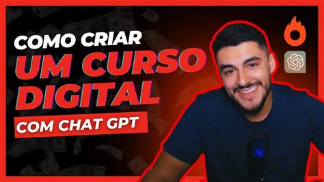 Como criar um curso online o Chat GPT Módulos e aulas para