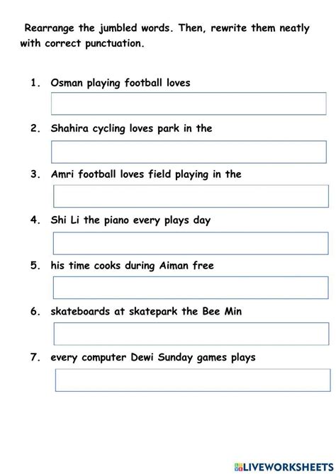 1286021 Jumbled Words 1 Sharaniya Liveworksheets