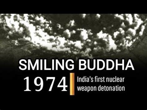 India S First Nuclear Test Smiling Buddha Smiling Buddha