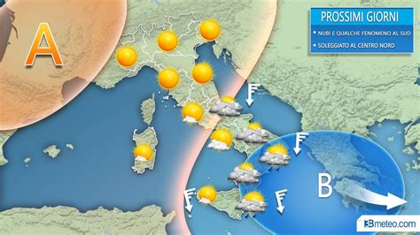 Meteo Italia Prossimi Giorni Tra L Anticiclone Subtropicale E Aria