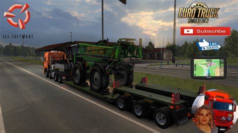 Euro Truck Simulator 2 1 35 Ownable Overweight Trailer Goldhofer V 1