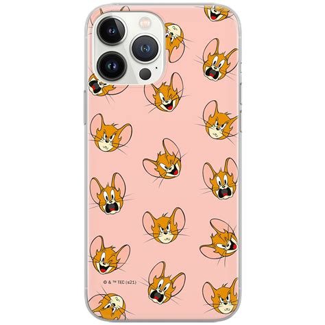 Etui Tom and Jerry dedykowane do Huawei P30 Lite wzór Tom i Jerry 008