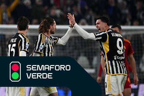 Semaforo Verde La Juve Accorcia Sull Inter Stop Inatteso Per Il