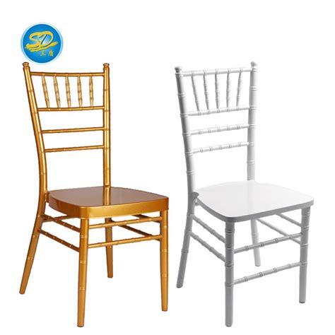 Gold Modern Party Luxury Wedding Chiavari Chairs