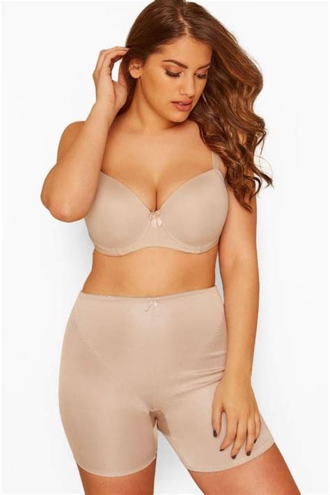 Plus Size Nude Moulded Underwired T Shirt Bra Available In Sizes 38c