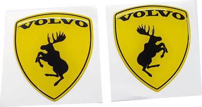 Zen Graphics Volvo Gel Badges