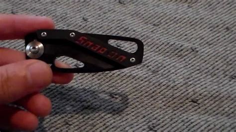 Snap On Pocket Knife Youtube