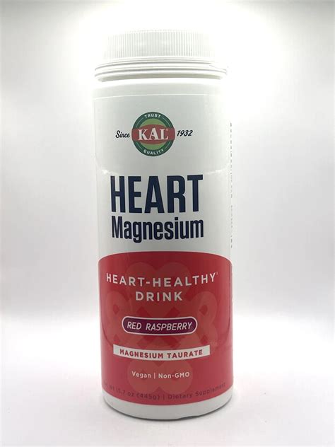 Kal Magnesium Heart Oz G W Herbs