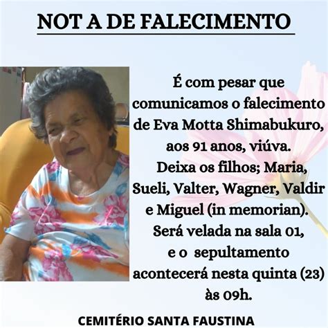 Nota De Falecimento 22 11