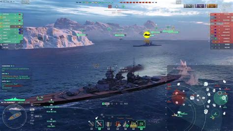 World Of Warships Schlachtschiff Gro Er Kurf Rst Youtube