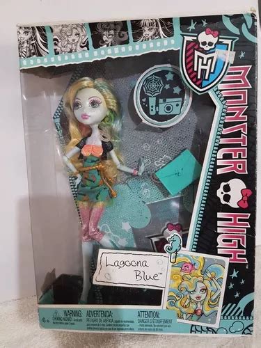 Hermosa Muñeca Monster High Lagoona Blue 2012 Envío gratis