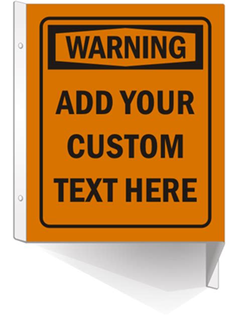 Custom Warning Signs | Custom OSHA & ANSI Warning Signs