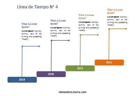 Plantillas De L Neas De Tiempo En Word Gratis