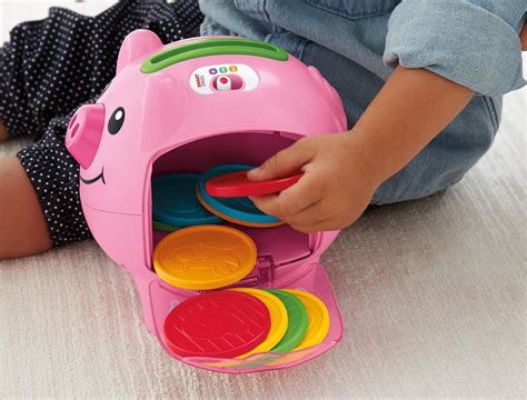 Amazon Fisher Price Laugh Learn Smart Stages Piggy Bank Toys