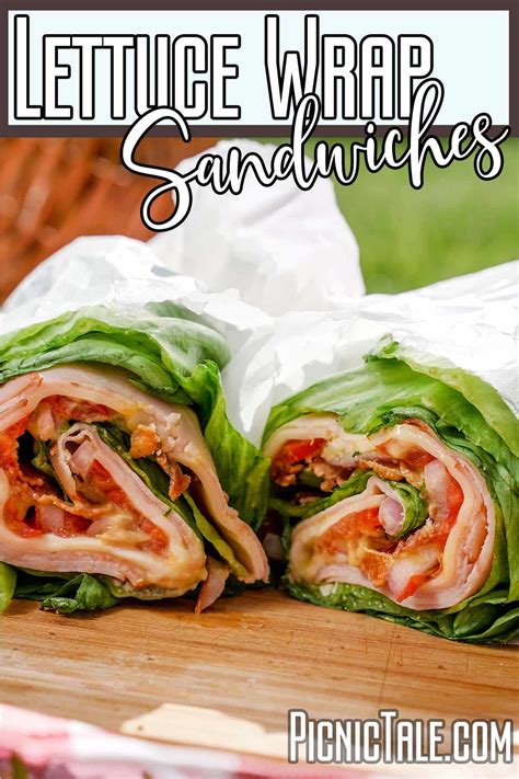 Lettuce Wrap Sandwich - Picnic Tale