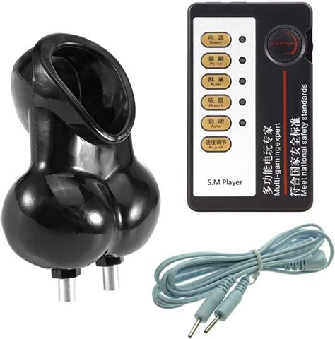 Bondage Masters Electro Sex E Stim Balls Sack Black Uk Health And Personal Care