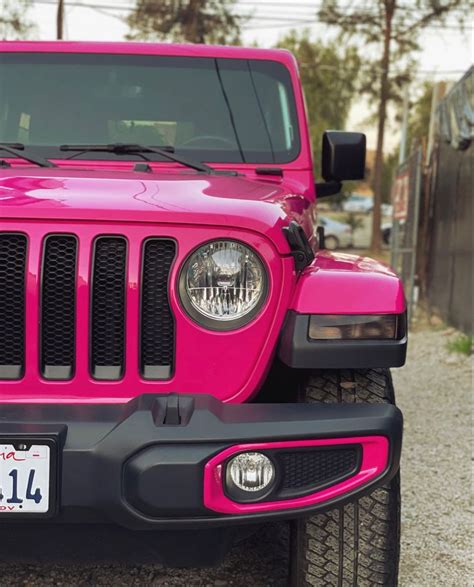 Pink Jeep Wrangler 2019