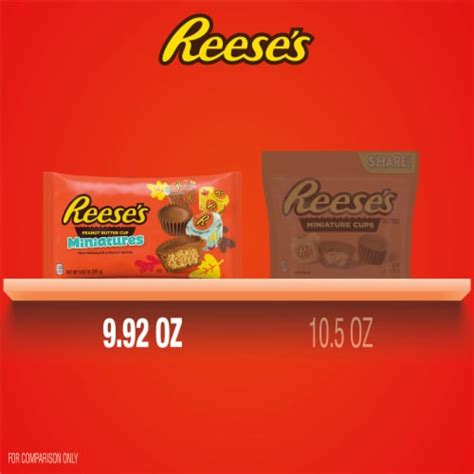 REESE'S Miniatures Milk Chocolate Peanut Butter Cups Halloween Candy Bag, 9.92 oz - Pick ‘n Save