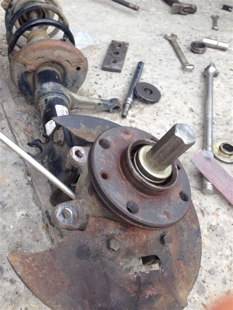 Замена подшипника передней ступицы приора своими руками