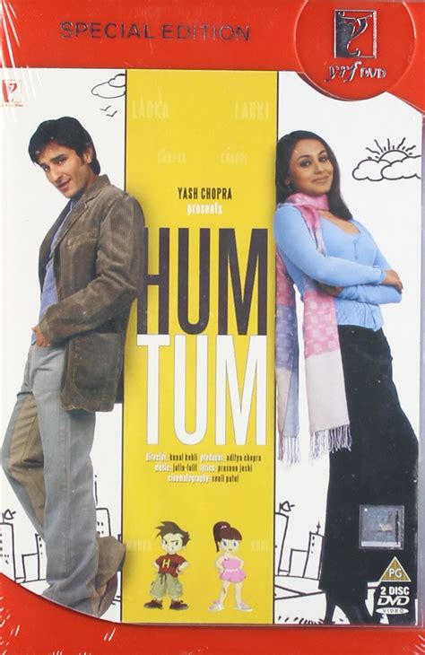 Hum Tum 2004 Saif Ali Khan Rani Mukherjee Bollywood Indian