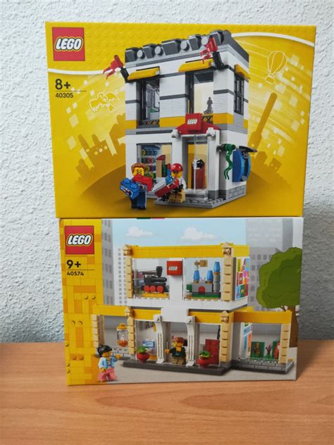 Brand New Lego 40305 Microscale Lego Brand Store And 40574 Lego Brand