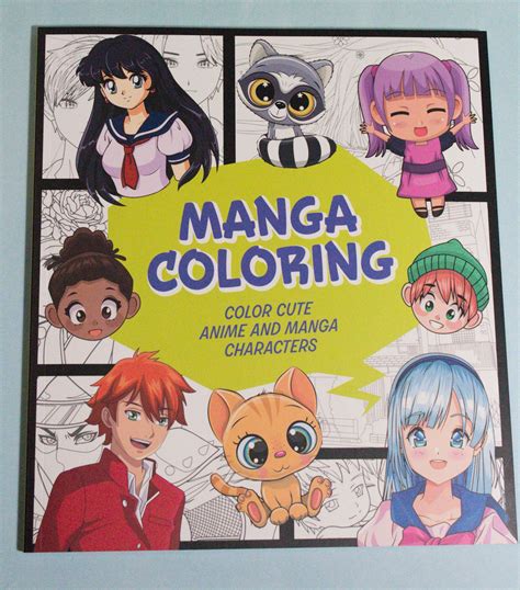 Cute Anime People Coloring Pages