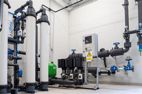 Duurzame Installaties Ultrafiltratie Op Drinkwater