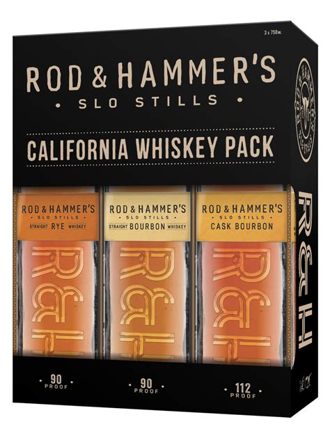 Whiskey 3 Pack Rod Hammer S California Whiskey