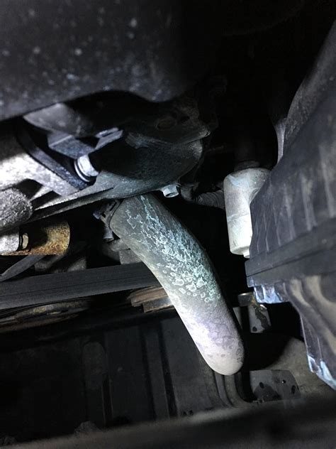 Coolant smell / spray stains under hood - Nissan Forum | Nissan Forums