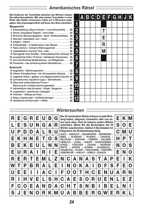 Kreuzwortr Tsel Ausdrucken A