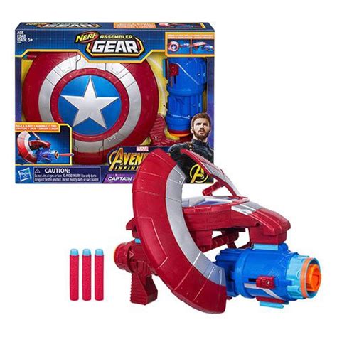 Avengers Assembler Gear Nerf Captain America Blaster Shopee Philippines