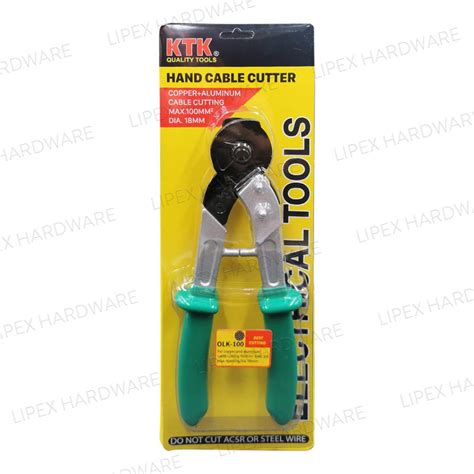 OPT Hand Cable Cutter LK 100 Lipex Hardware Pte Ltd Singapore