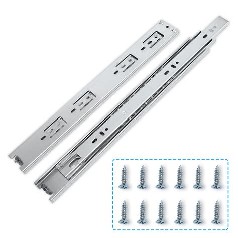 Buy 12 Inch Drawer Slides 1 Pair Side Full Extension Heavy Duty Drawer