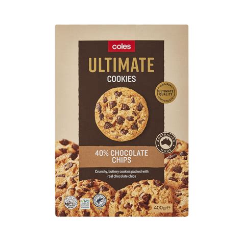 Check Halal Status Of Coles Ultimate Cookies Chocolate Chip G