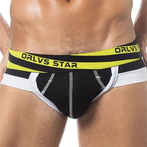 Super Orlvs Brand Underwear Men Male Sexy Briefs Cotton Fabric Hollow