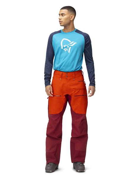 Norrona Lofoten Gore Tex Pro Pants M Arednalin Rhubarb Pantalons Ski