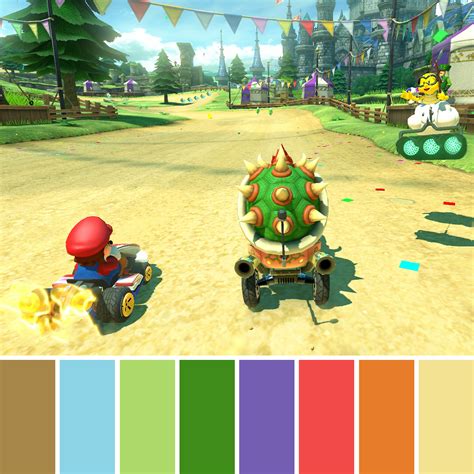 Mario Kart 8 Colors | Mario kart 8, Mario kart, Retro gaming