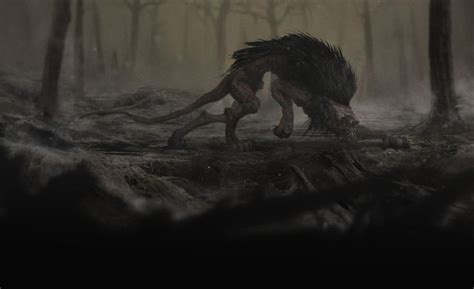 Creepy Woods Horror Concept By Alex Leier Creepy Woods Creature