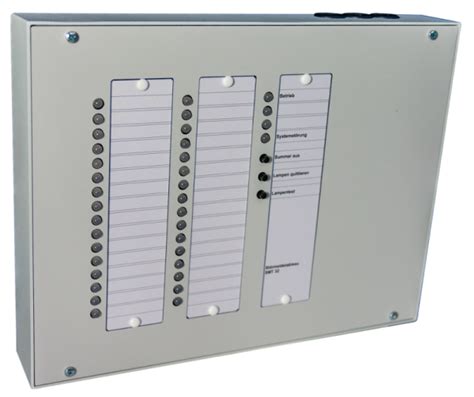 Störmeldetableau SMT 32A2 Stahlblech Wandgehäuse RLS Elektronische