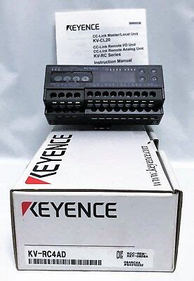 KEYENCE Programmable Controller KV 5000 3000 Series KV RC4AD Analog