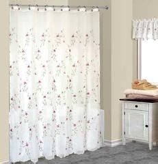 Larissa Rose Fabric Shower Curtain Fabric Shower Curtains Curtains