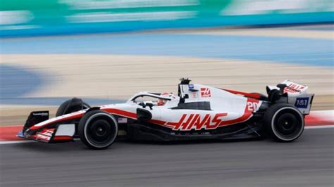 Formula 1 Haas Kevin Magnussen Quickest At Bahrain Testing On