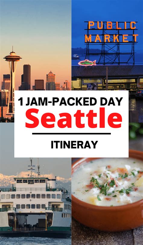 Jam Packed One Day In Seattle Itinerary Artofit