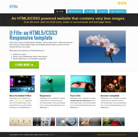 Beautiful Html And Css Templates To Give Awesome Look To Your Website