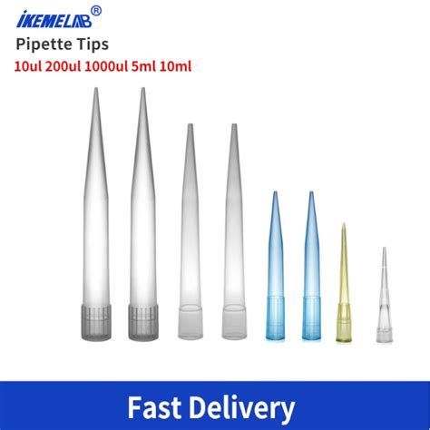 Pipette Tips 10ul 200ul 1000ul 5ml 10ml Autoclavable Laboratory