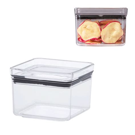 Pote Hermético Empilhável Quadrado 480ml Lumini Paramount Paramount